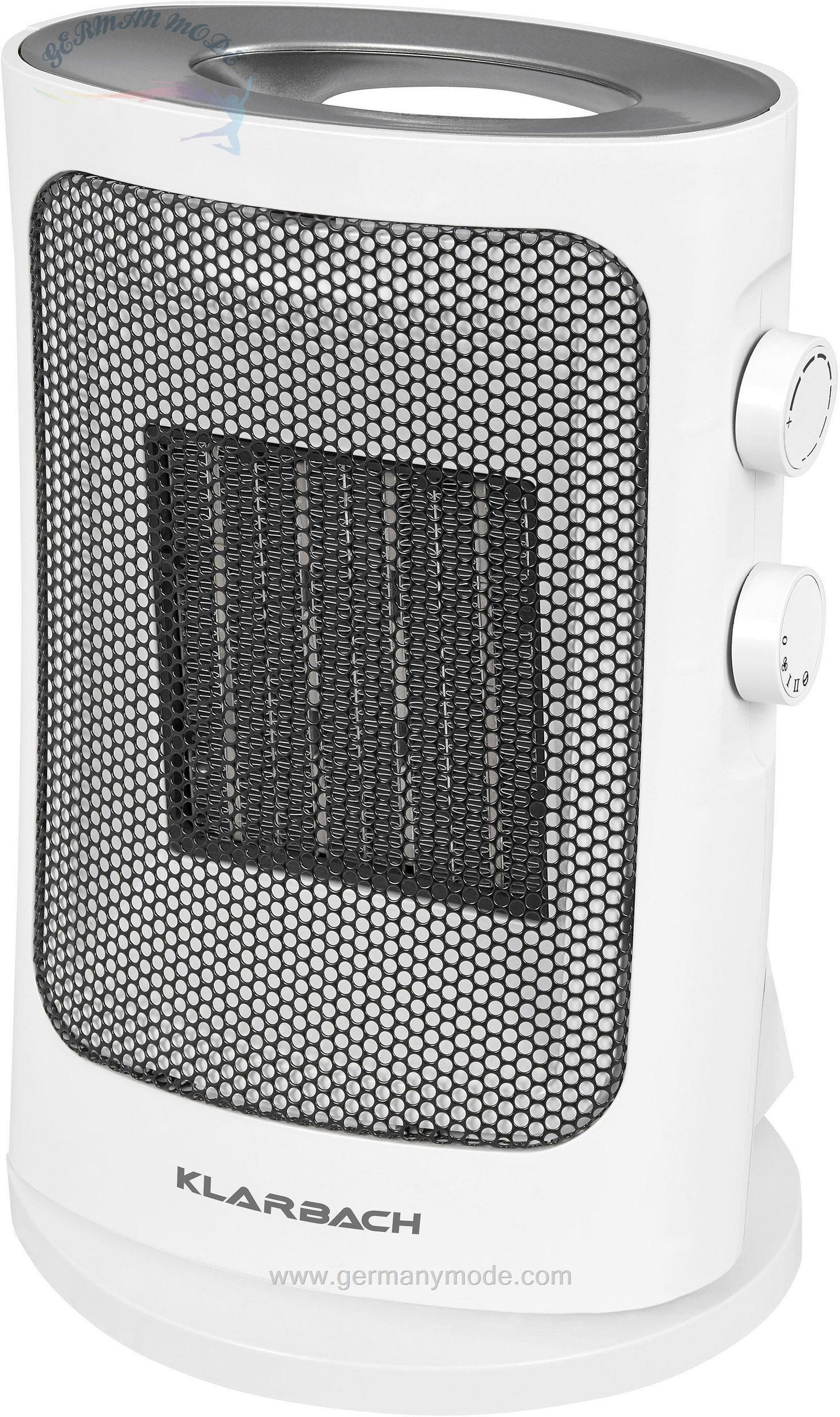 بخاری برقی فن هیتر کلارباخ KLARBACH Heizlüfter HL 31537 we- 1500 W