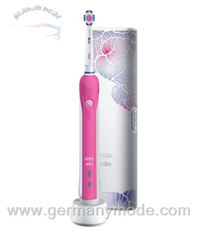 مسواک برقی اورال بی آمریکا Oral-B Pro 2 2500 pink Design Edition