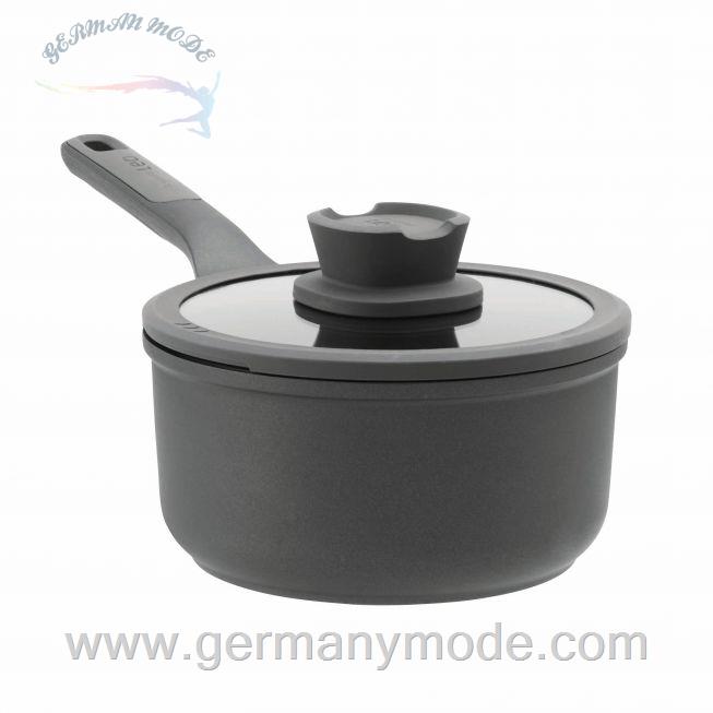 قابلمه 18 سانت درب دار برگهف بلژیک Berghoff Stieltopf mit Deckel Stone 18 cm - Leo