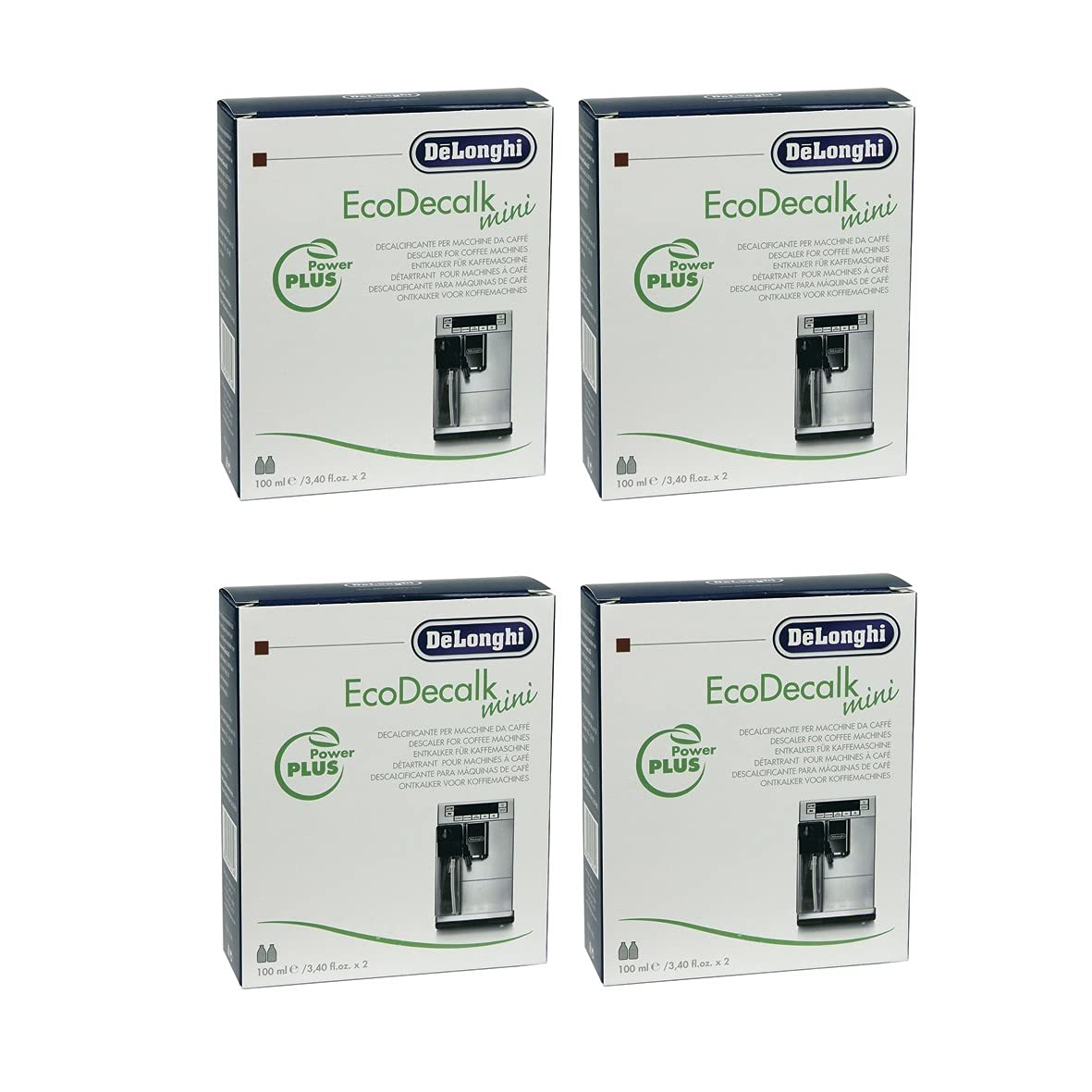 خرید از آمازون - DeLonghi رسوب زدا EcoDecalk مینی اکونومی پک 8x 100ml مخصوص قهوه سازهای تمام اتوماتیک قهوه ساز - شماره: 5513292821 نوکالک