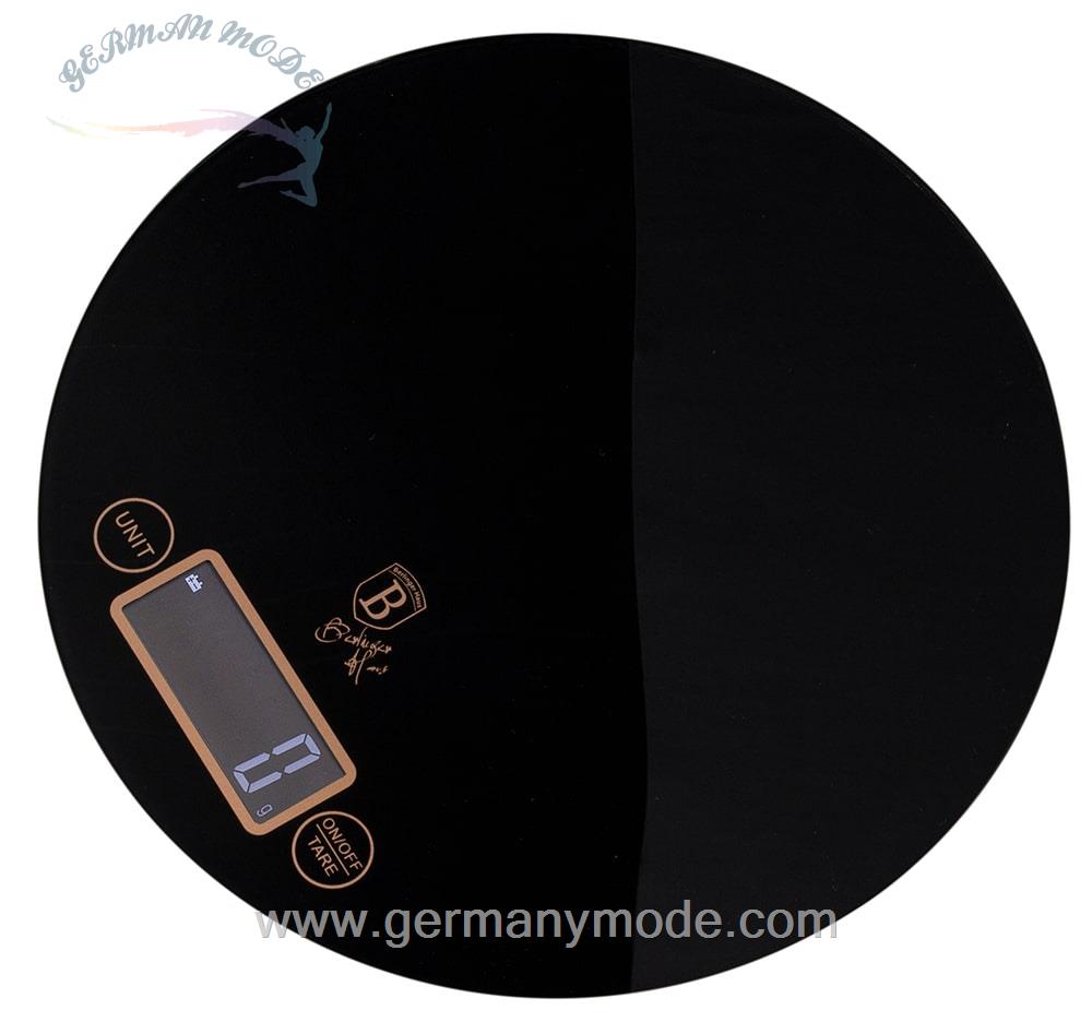 ترازو دیجیتال آشپزخانه برلینگر هاوس مجارستان BERLINGER HAUS KITCHEN SCALE BH/9431 BLACK ROSE COLLECTION