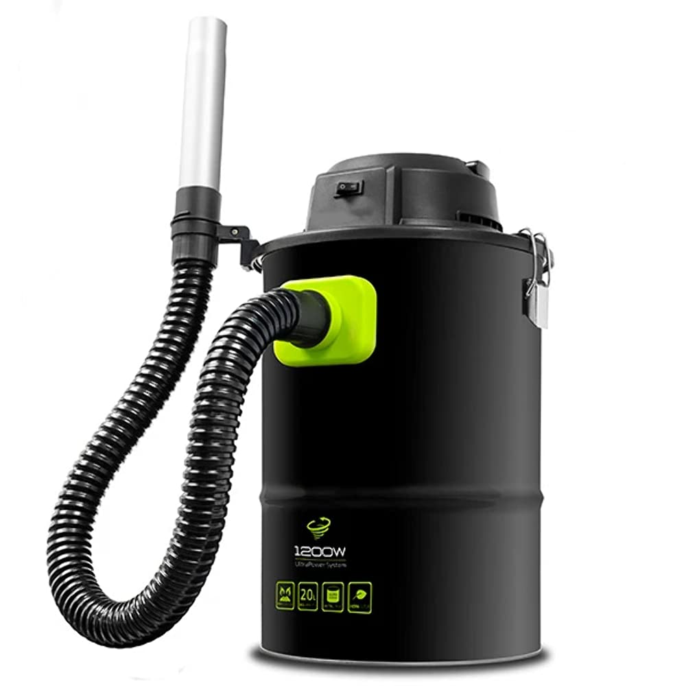 جارو برقی صنعتی سکوتک اسپانیا Cecotec Conga PowerAsh 1200 Steel خاکستر، زغال سنگ و خاک اره،نازل فلزی، مخزن فلزی 20 لیتری