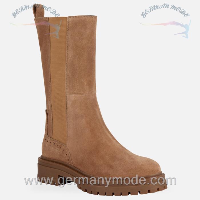 نیم بوت زنانه جی اوکس ایتالیا GEOX CHELSEA BOOTS Iridea Dame Karamel