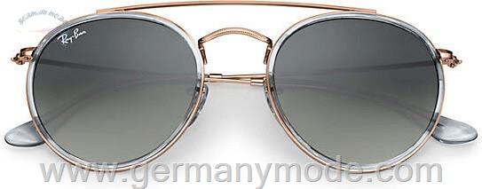 عینک آفتابی مردانه ریبن (ایتالیا) Ray-Ban Round Double Bridge RB3647Ns