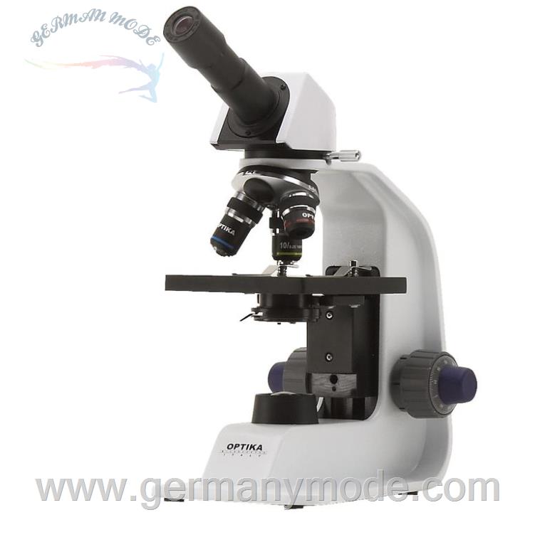 میکروسکوپ اپتیکا ایتالیا OPTIKA Mikroskop B-153, mono, DIN, achro, Kreutztisch, 40x-600x, LED1W