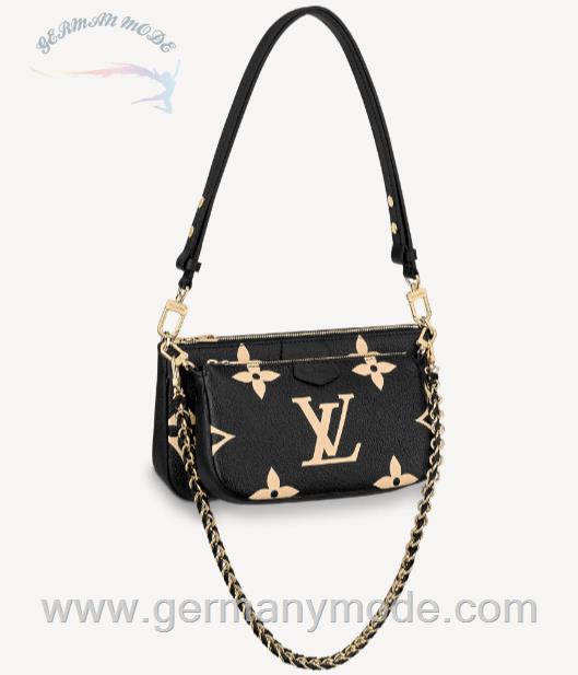 کیف دوشی زنانه لویی ویتون فرانسه LOUIS VUITTON MULTI POCHETTE ACCESSOIRES M45777