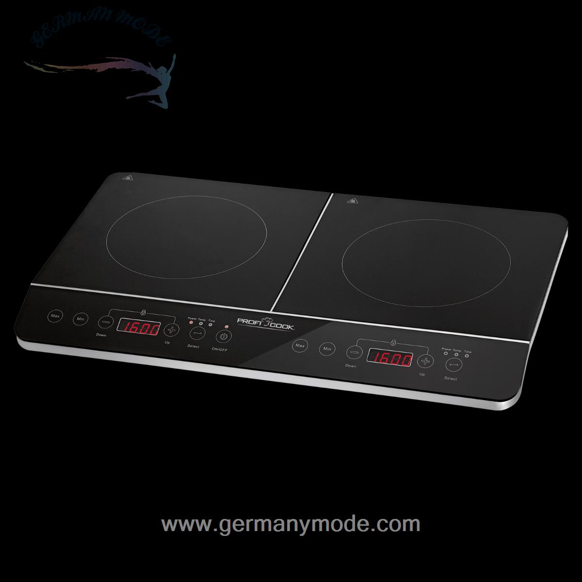 اجاق برقی 2 شعله پروفی کوک آلمان ProfiCook Induktions-Doppelkochplatte PC-DKI 1067