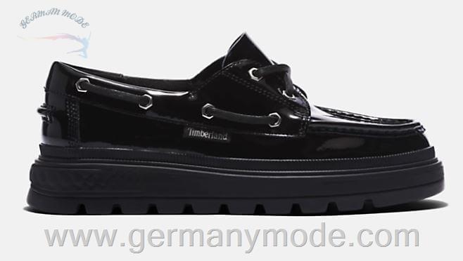کفش کالج زنانه تیمبرلند آمریکا TIMBERLAND RAY CITY BOAT SHOE FOR WOMEN IN BLACK