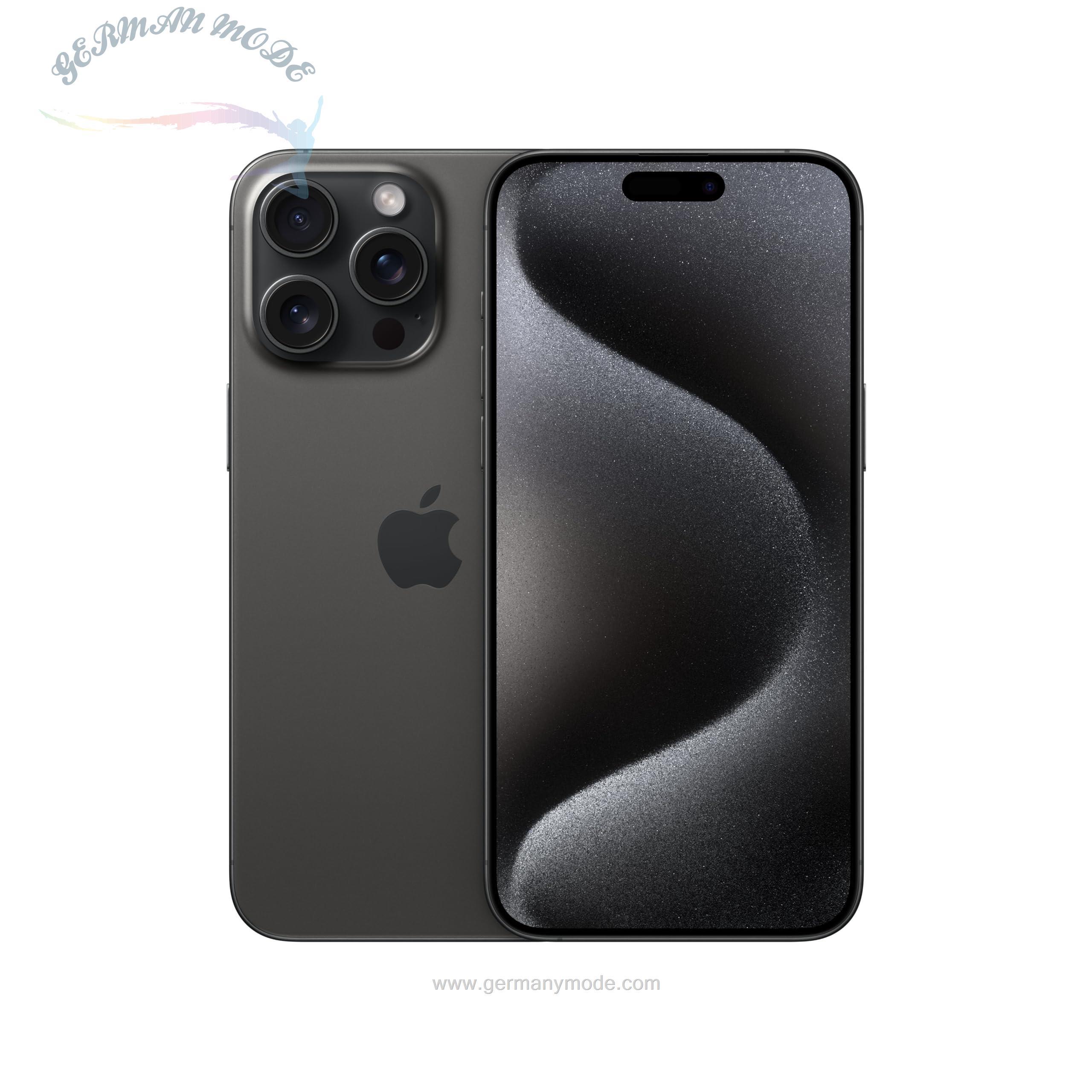 گوشی موبایل اپل آیفون Apple iPhone 15 Pro Max (512GB) - Titanium Black 512GB Titanium Black