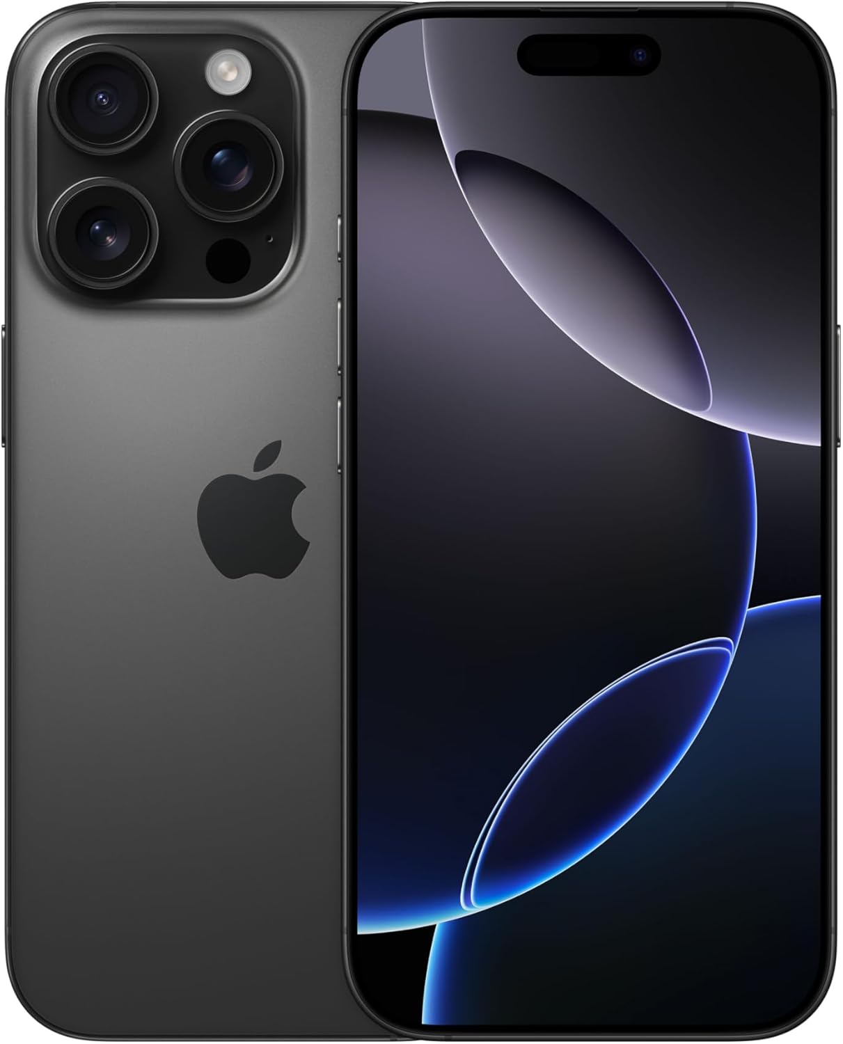 گوشی موبایل اپل آیفون 16 پرو Apple iPhone 16 Pro 1TB: تلفن 5G با کنترل های دوربین، 4K 120 فریم در ثانیه Dolby Vision و جهش بزرگ در عمر باتری. با AirPods، Titan Black Titan Black 1TB کار می کند