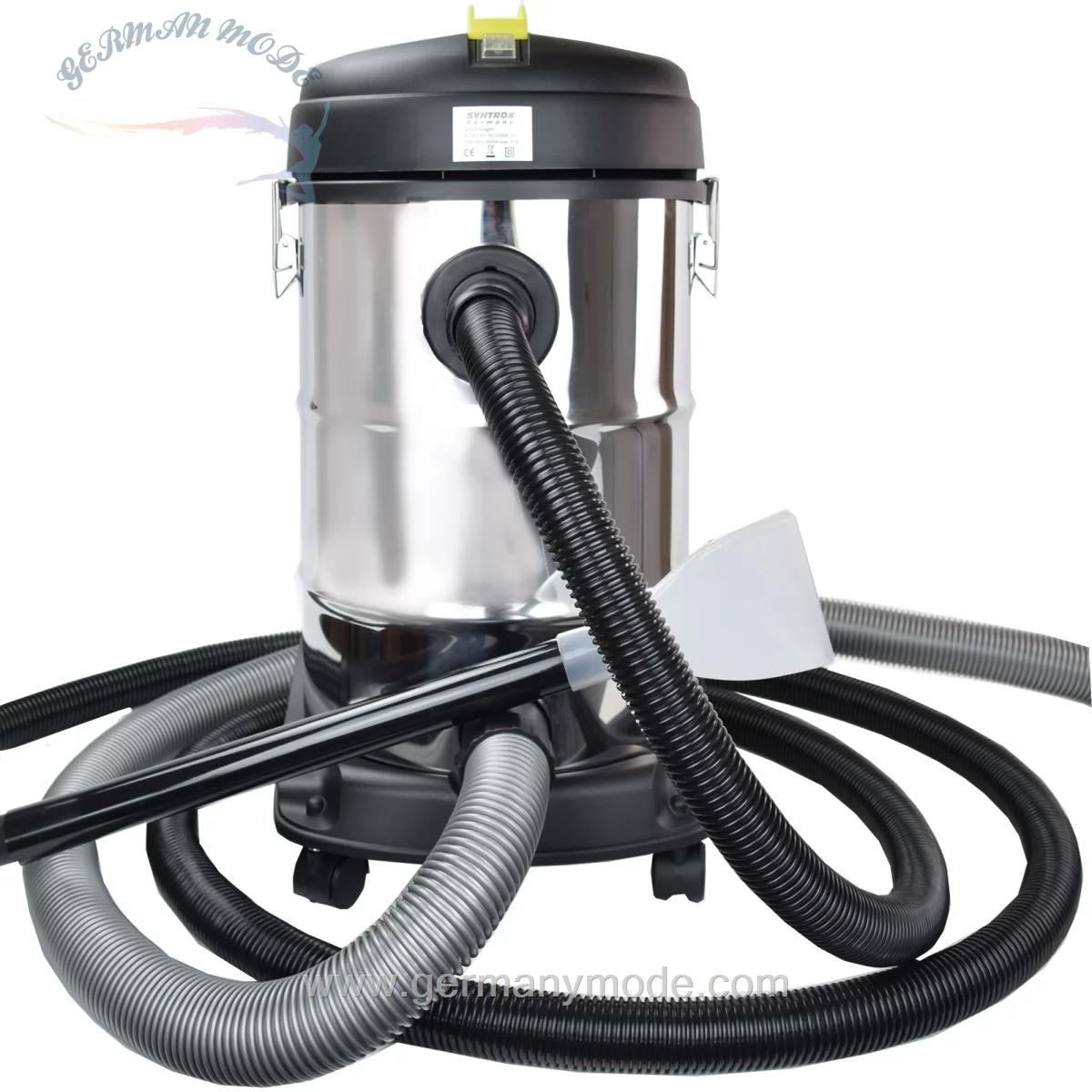 جارو برقی صنعتی سینتروکس آلمان Syntrox Schlammsauger Heze 30 Liter Edelstahl 4 in 1