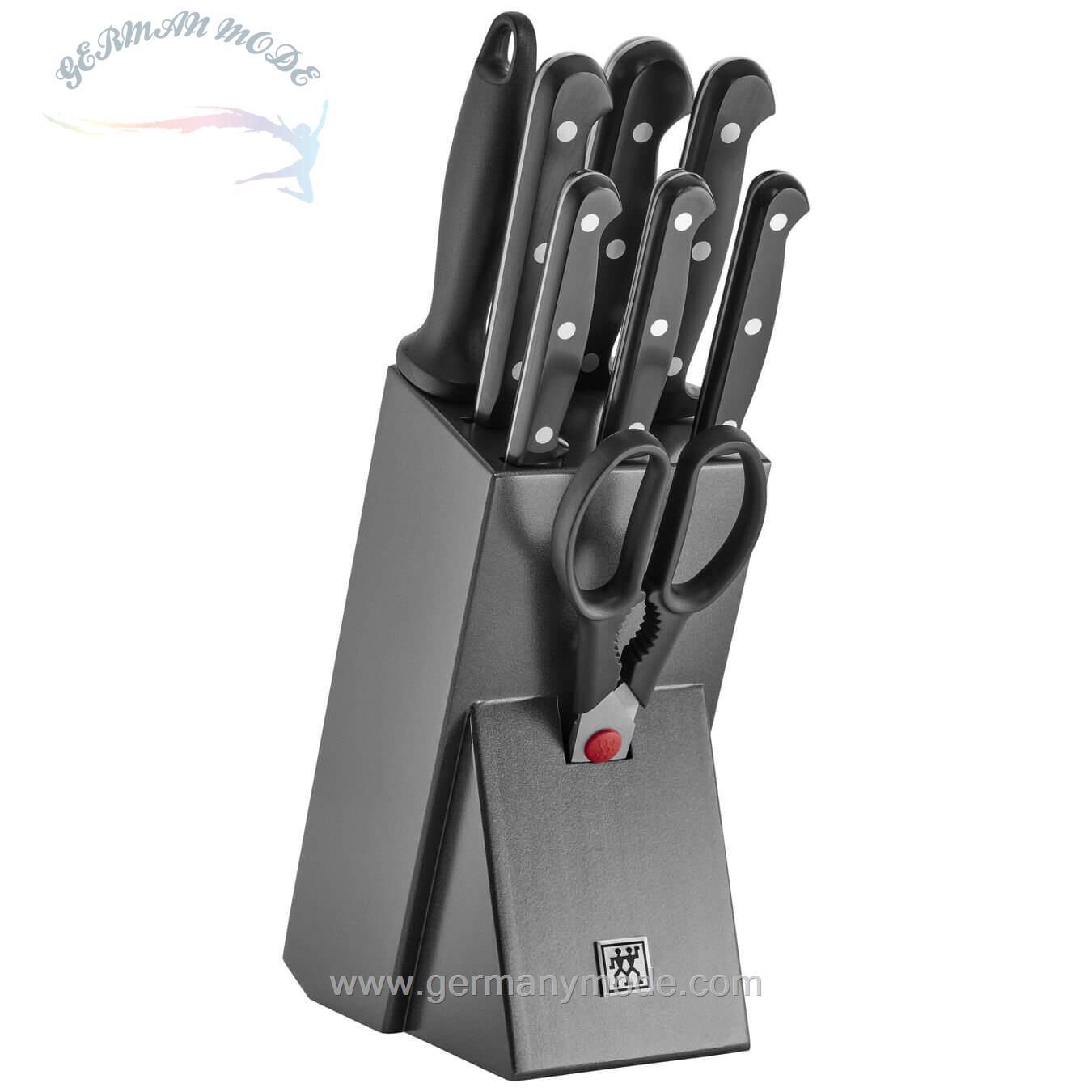 ست چاقو آشپزخانه 9 پارچه زولینگ آلمان ZWILLING TWIN CHEF 2 MESSERBLOCK 9-TLG