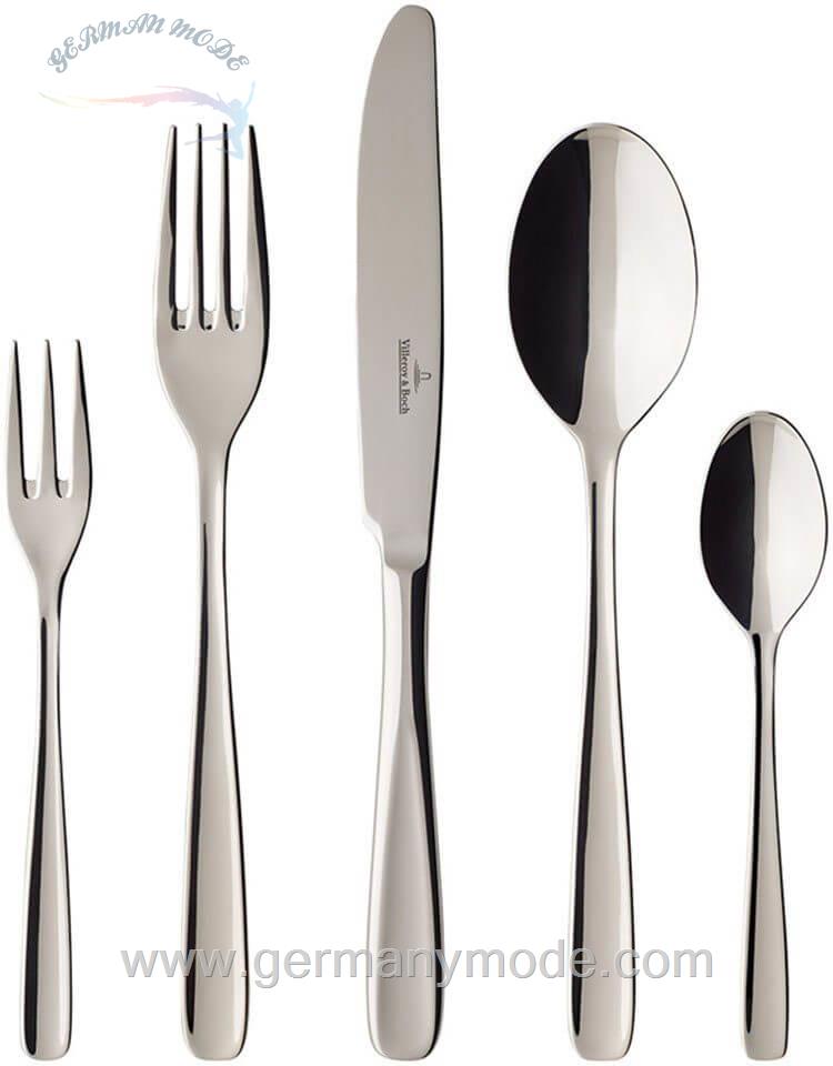 سرویس قاشق چنگال 30 پارچه ویلروی اند باخ آلمان Villeroy - Boch Liam Tafelbesteck 30-teilig