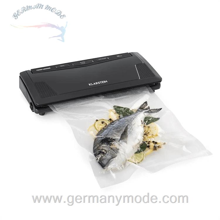دستگاه وکیوم خانگی کلارشتاین آلمان Klarstein FoodLocker Slim Vakuumierer Anthrazit 130 watt