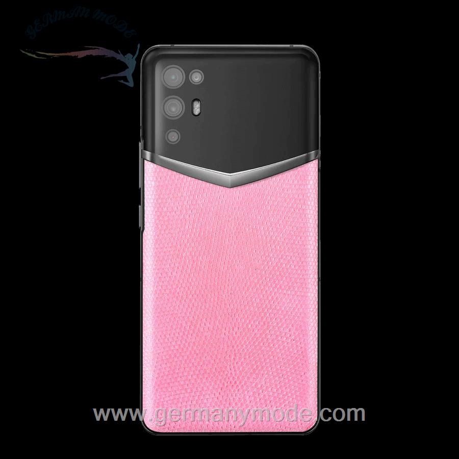 گوشی موبایل آی ورتو انگستان IVERTU Lizard Leather Peach Pink