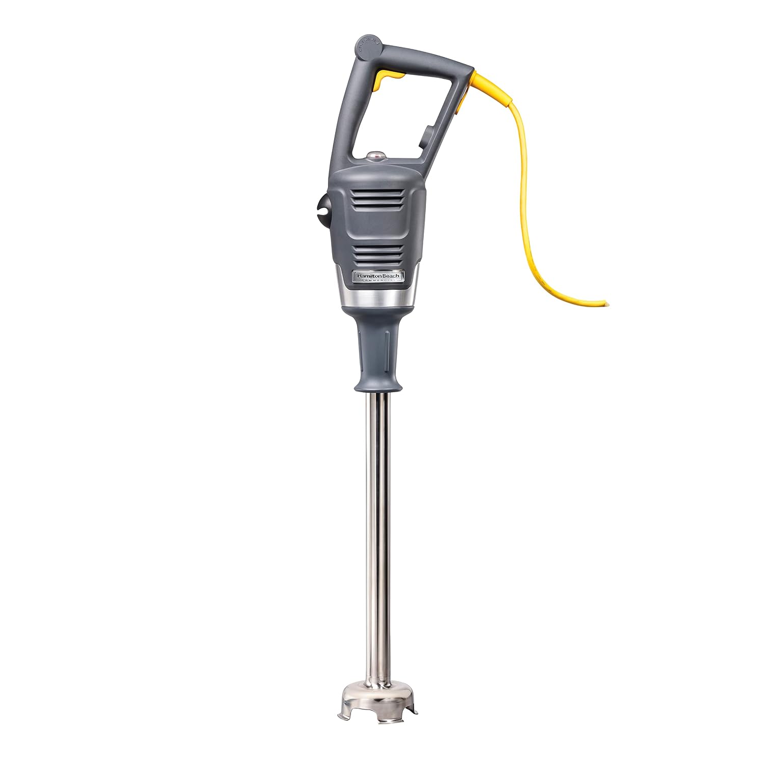 گوشت کوب برقی تجاری همیلتون بیچ آمریکا Commercial® BigRig™ Immersion Stick Blender، HMI018-CE، شفت 457 میلی متر، 220-240 ولت، 1000 وات، خاکستری