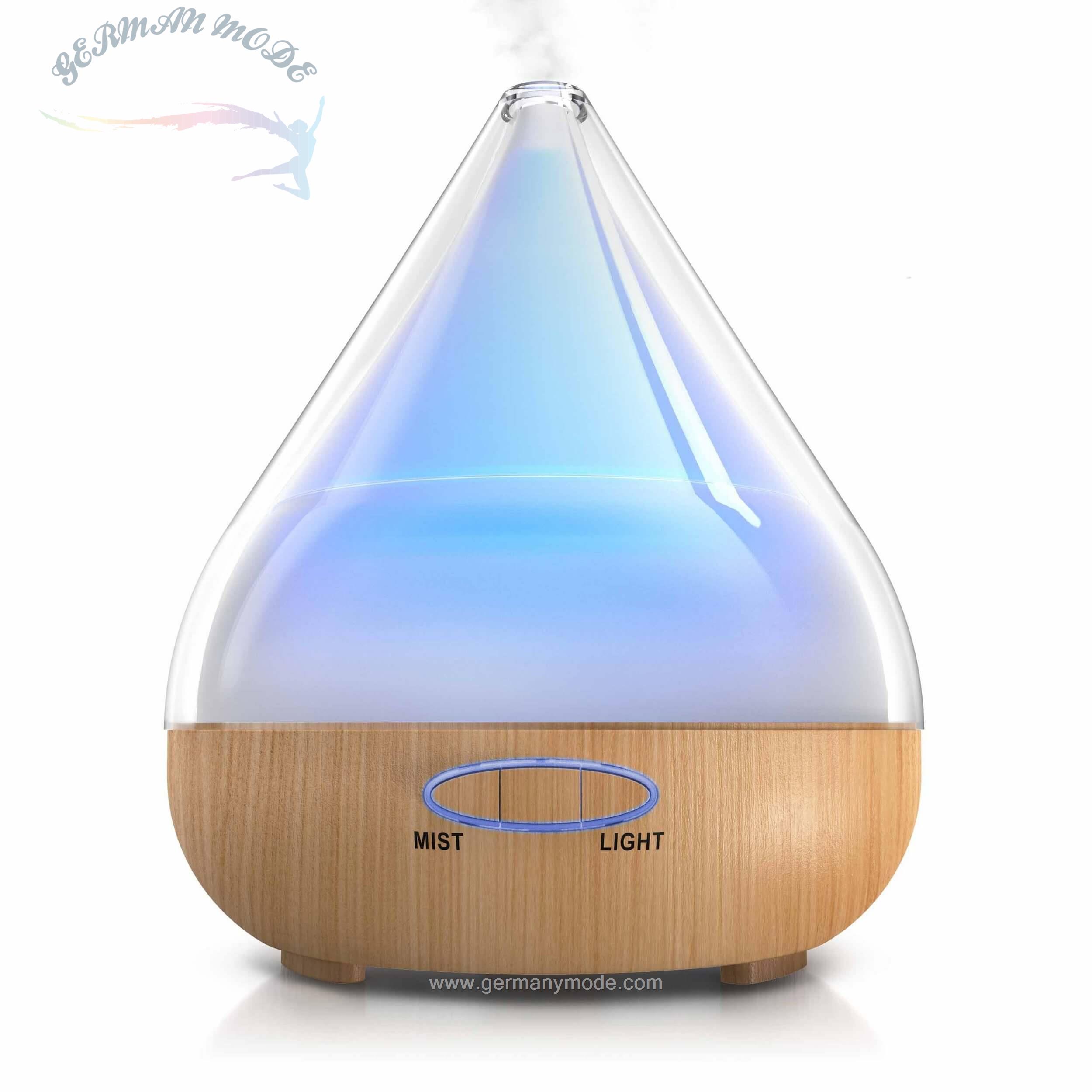 دستگاه خوشبو کننده هوا آرندو آلمان Arendo Diffuser- 380 l Wassertank-Aroma Diffuser mit LED Farbwechsel Diffusor mit 380 ml