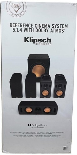خرید از ایبی - سیستم صدای فراگیر سینمای خانگی Klipsch Reference Cinema 5.1.4 Dolby ATMOS