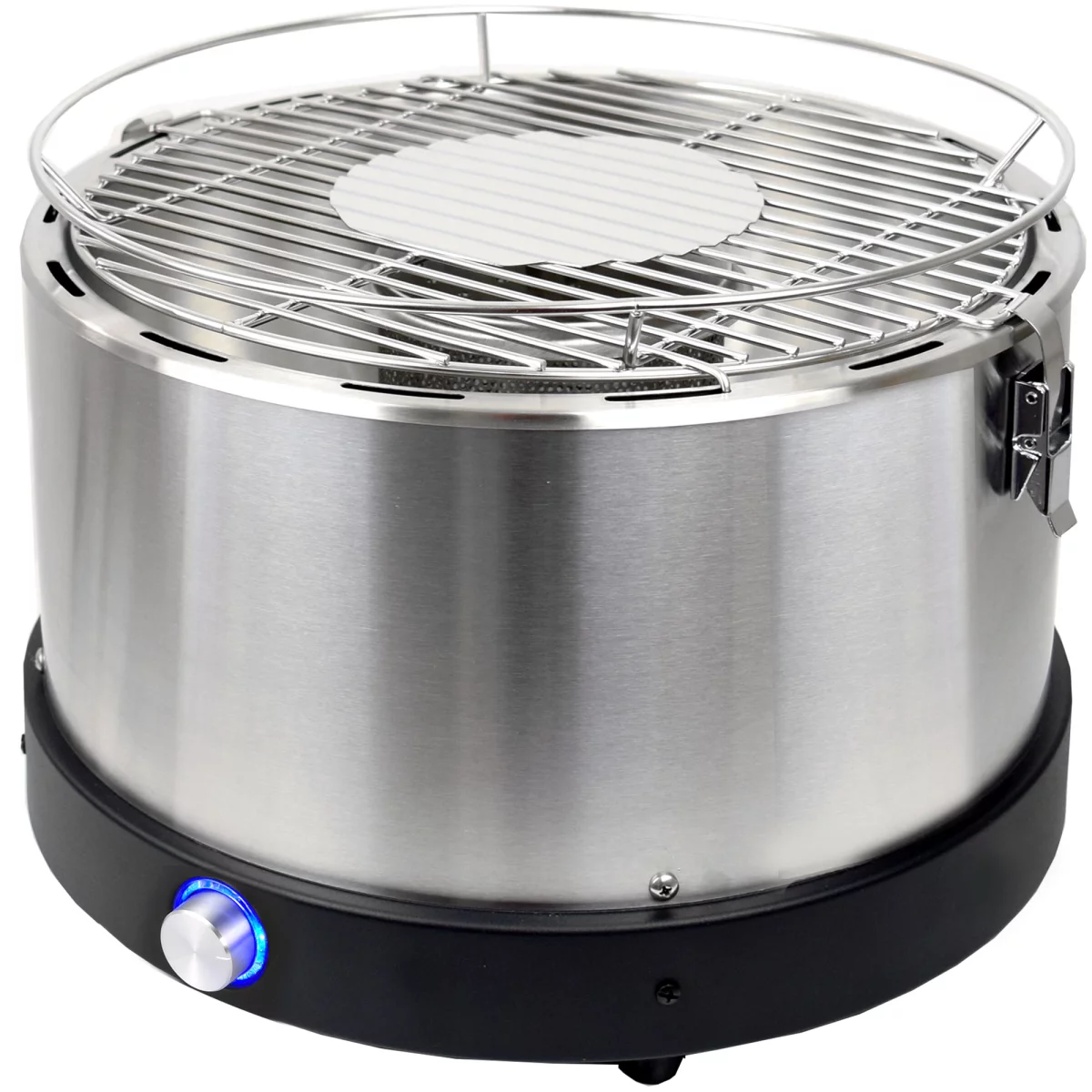 گریل باربیکیو کباب پز زغالی سینتروکس آلمان Syntrox Germany Holzkohlegrill Ciudad aus Edelstahl Raucharm Höhe 245 mm A Ware