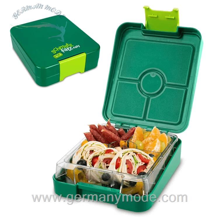ظرف غذا و اسنک کودک کلارشتاین آلمان Klarstein schmatzfatz easy Snackbox Lunchbox Grün