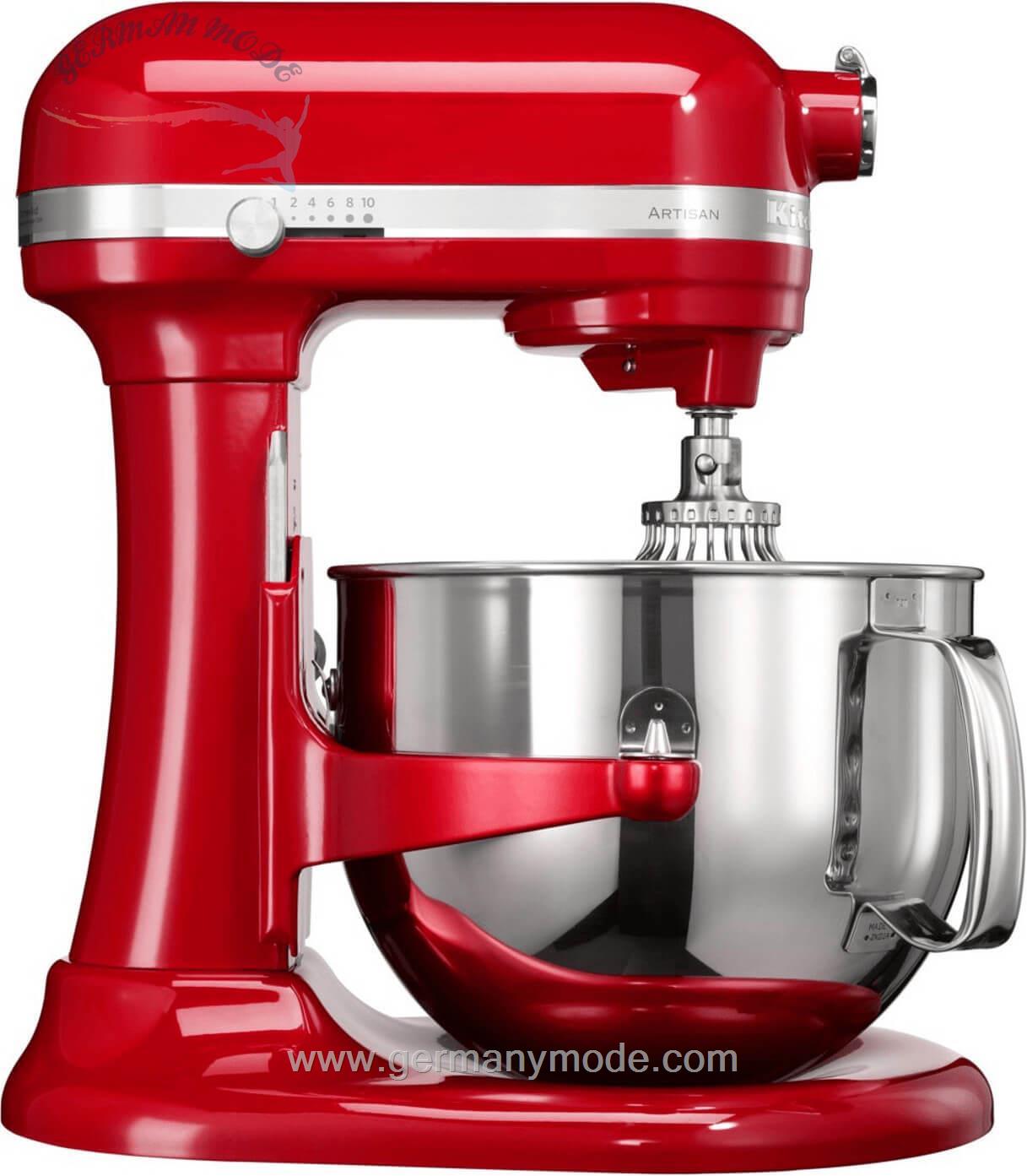 غذا ساز همه کاره کیچن اید آمریکا KitchenAid Küchenmaschine Artisan 5KSM7580XEER, 500 W, 6,9 l Schüssel