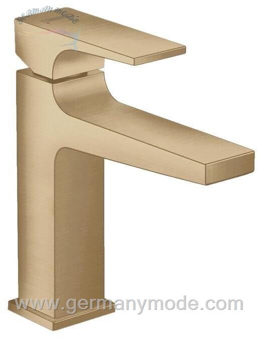 شیر مخلوط روشویی پایه کوتاه هانس گروهه آلمان Hansgrohe Metropol 110 Einhebel Waschtischmischer 135mm mit Push Open Ablaufgarnitur bronze gebürstet 32507140