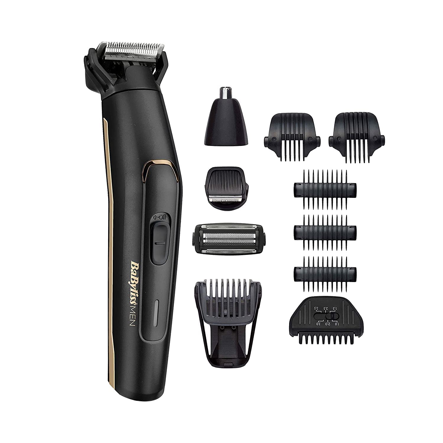 ماشین اصلاح مو بابیلیس فرانسه BaByliss MT860E مشکی، طلایی