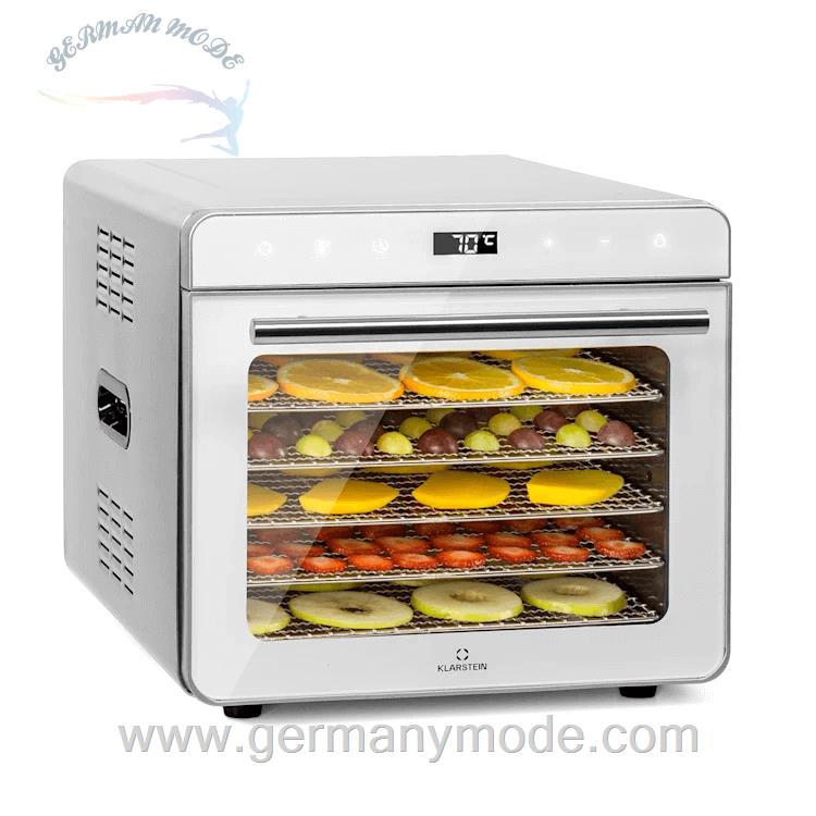 خشک کن میوه کلارشتاین آلمان Klarstein Shaftesbury Dörrautomat 700W Timer-Funktion Weiß