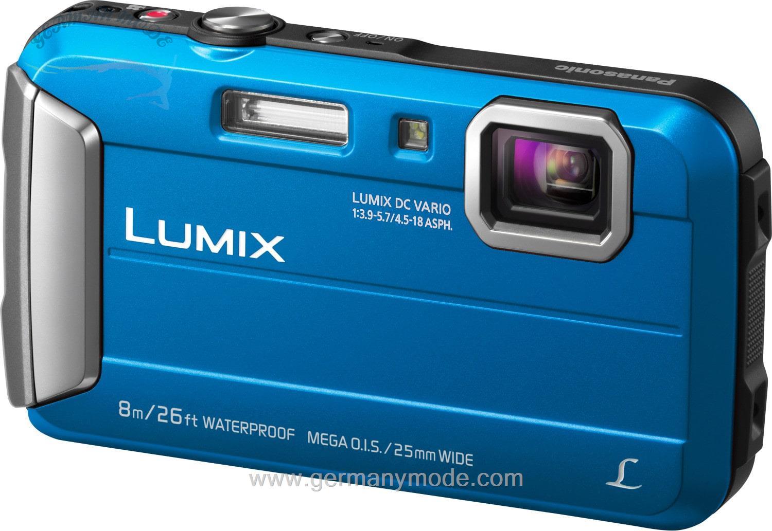 دوربین عکاسی کامپکت دیجیتال ضدآب پاناسونیک Panasonic Lumix DMC-FT30 blau