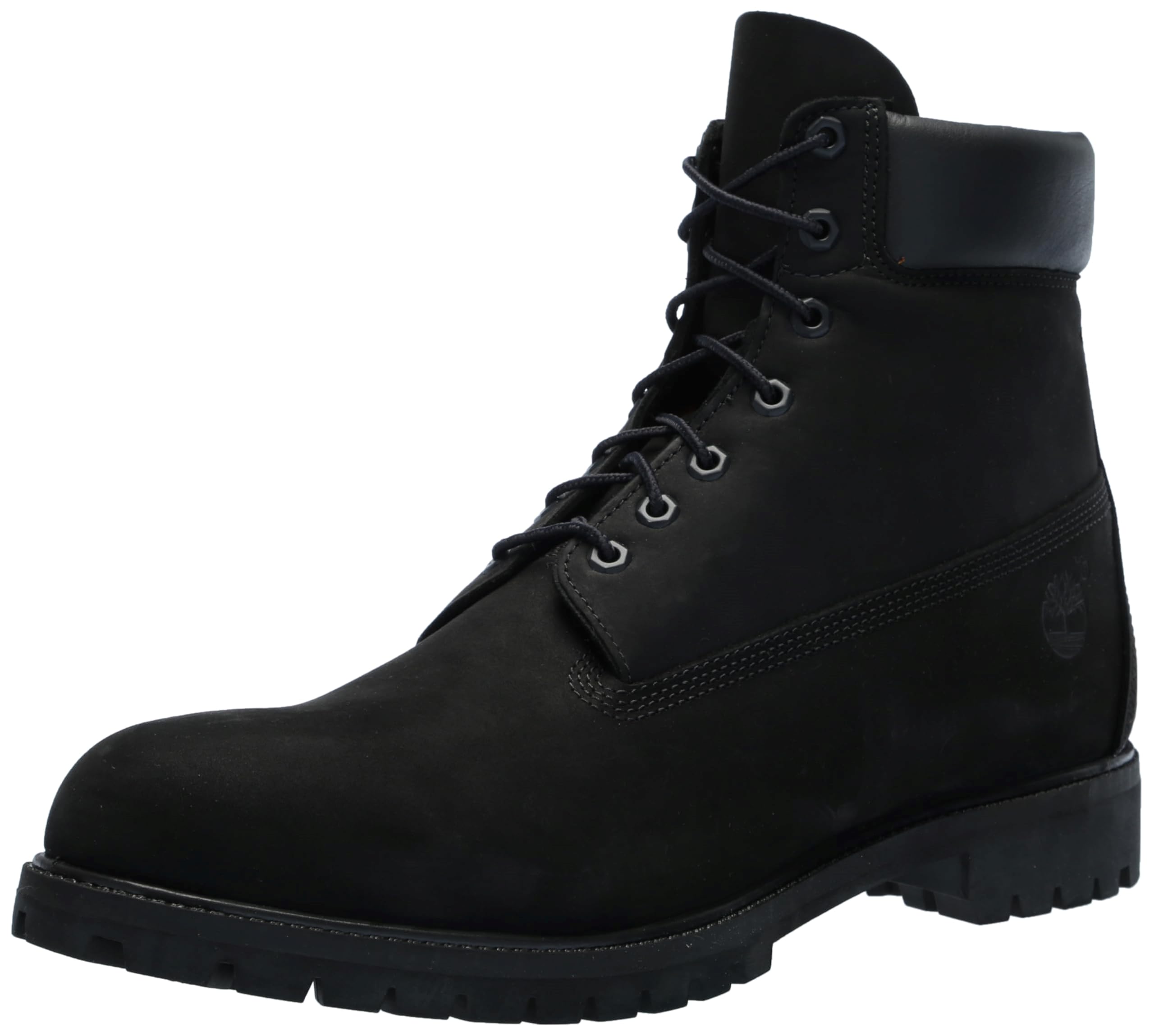 نیم بوت تیمبرلند هرن 6 اینچ ممتاز ضد آب Schnürstiefel 42 EU Schwarz Nubuck