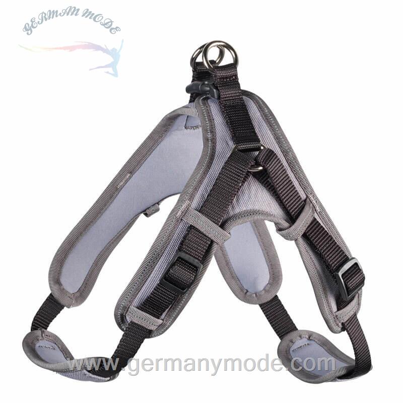 قلاده سگ ضد آب هانتر آلمان Hunter Neopren Geschirr Vario Quick Grau- Schwarz S