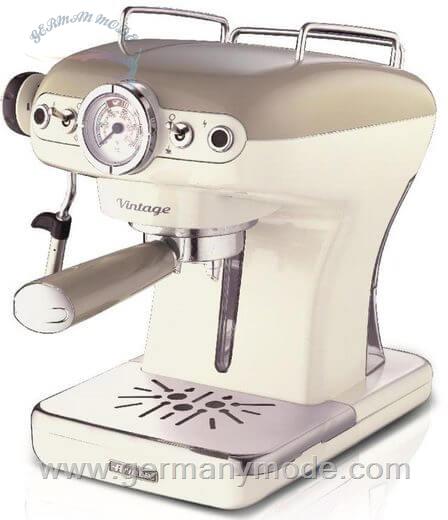 اسپرسو ساز پورتافیلتر آریته ایتالیا Ariete Espresso Vintage beige