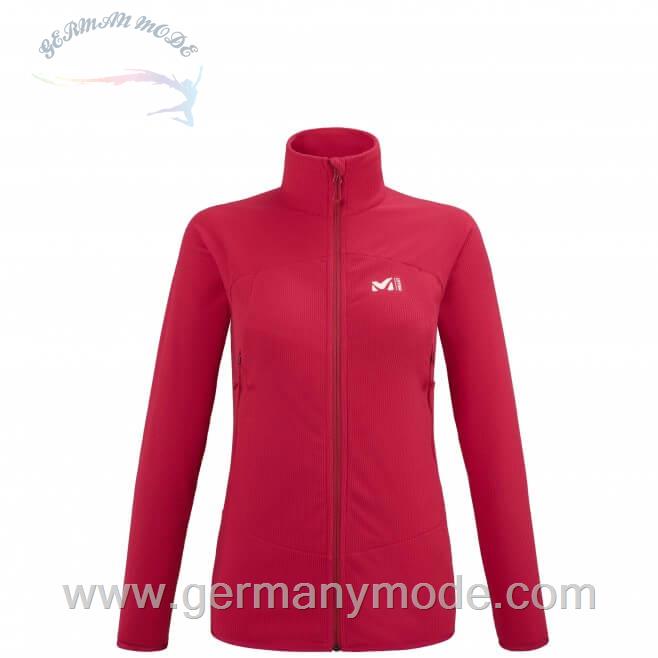 ژاکت ورزشی زنانه میلت فرانسه Millet Women's fleecejacket - red K LIGHTGRID JKT W