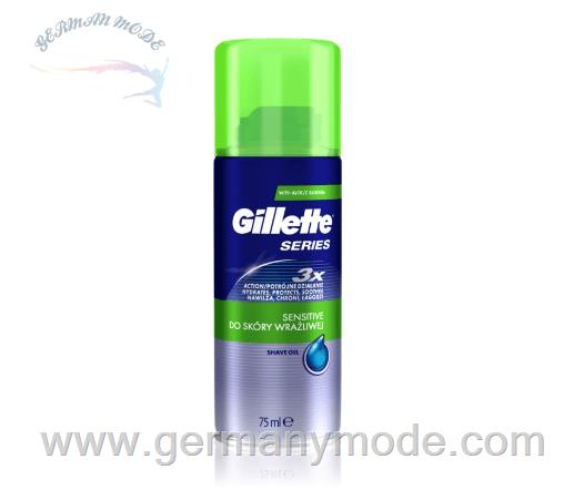ژل اصلاح صورت آقایان ژیلت آمریکا Gillette Series Rasiergel empfindliche Haut (75 ml)