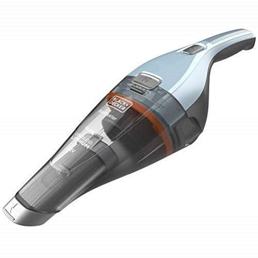 جارو شارژی بلک اند دکر آمریکا دستی BLACK+DECKER 7.2 ولت Dustbuster (جاروبرقی دستی بدون کیسه + شارژی، دهانه مکش گسترده، ظرف گرد و غبار قابل شستشو در ماشین ظرفشویی شامل نازل شکاف و ایستگاه شارژ با براکت دیواری) NVC215W