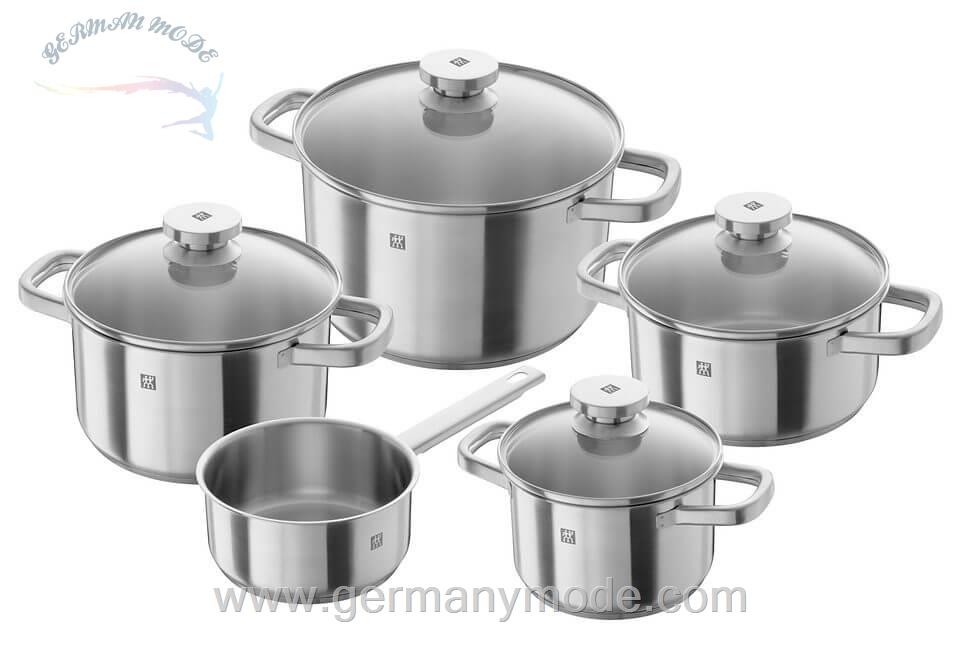 سرویس قابلمه 9 پارچه زولینگ آلمان Zwilling Topf-Set Joy Edelstahl 18/10 Set 9 tlg