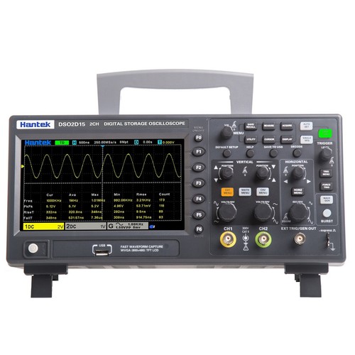 خرید از ایبی - اسیلوسکوپ دیجیتال Hantek DSO2000 Series 2CH+1CH 1GSa/s 100/150MHz 25MHz AWG