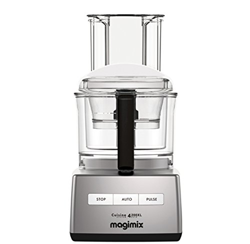 غذا ساز مجیمیکس فرانسه Magimix CS 4200 XL، 950 وات، 3 لیتر، کروم، دستگیره‌ها، استیل ضد زنگ، 950 وات، 210 میلی‌متر