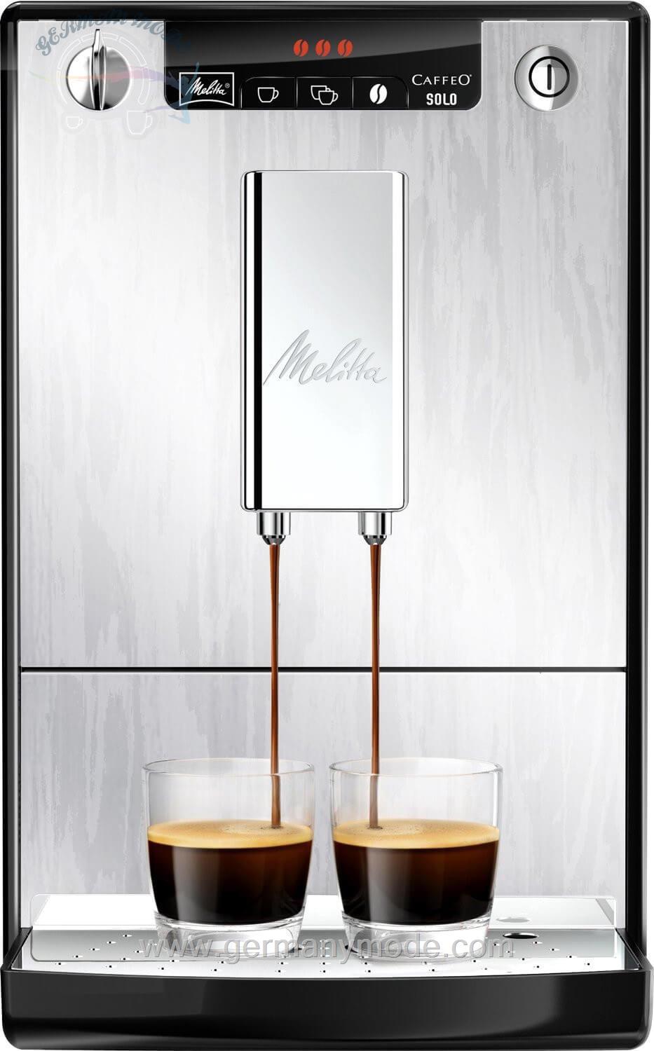 اسپرسو ساز ملیتا آلمان Melitta Caffeo Solo E 950 950-111 Organic Silver p