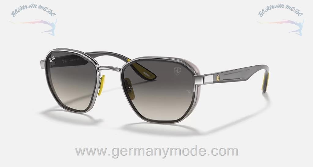 عینک آفتابی اسپرت ریبن ایتالیا Ray-Ban RB3674M SCUDERIA FERRARI COLLECTION Grau