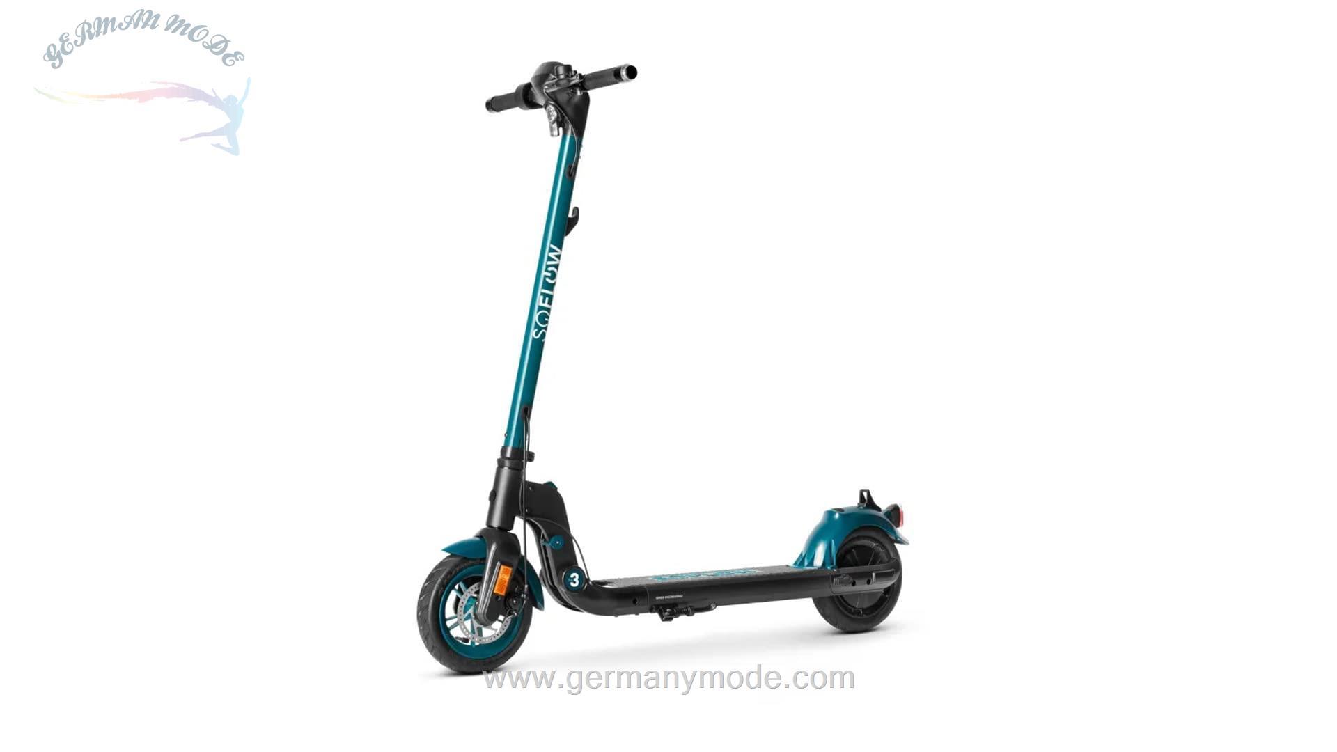 اسکوتر الکترونیکی تاشو SOFLOW - SO3 Gen 2 E-Scooter 7.8 Ah اصل، قانونی خیابانی آلمان. / ABE