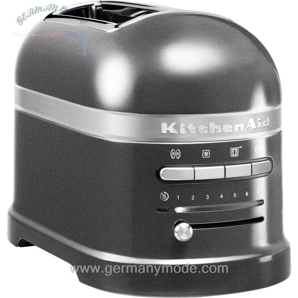 توستر اتومات کیچن اید آمریکا KitchenAid TOASTER FÜR 2 SCHEIBEN - ARTISAN 5KMT2204/Medaillon silber