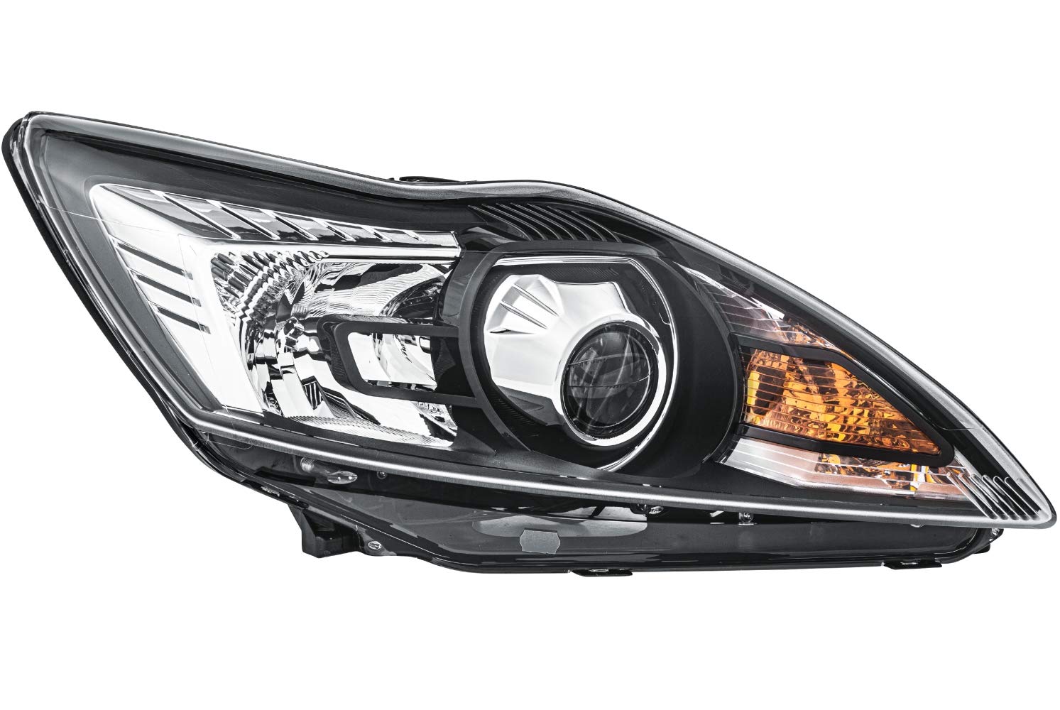 چراغ جلو خودرو HELLA 1EL 354 807-061 Bi-Xenon - برای Ford Focus II (DA_, HCP, DP) - مشکی - ECE/CCC - برای ترافیک سمت راست - راست