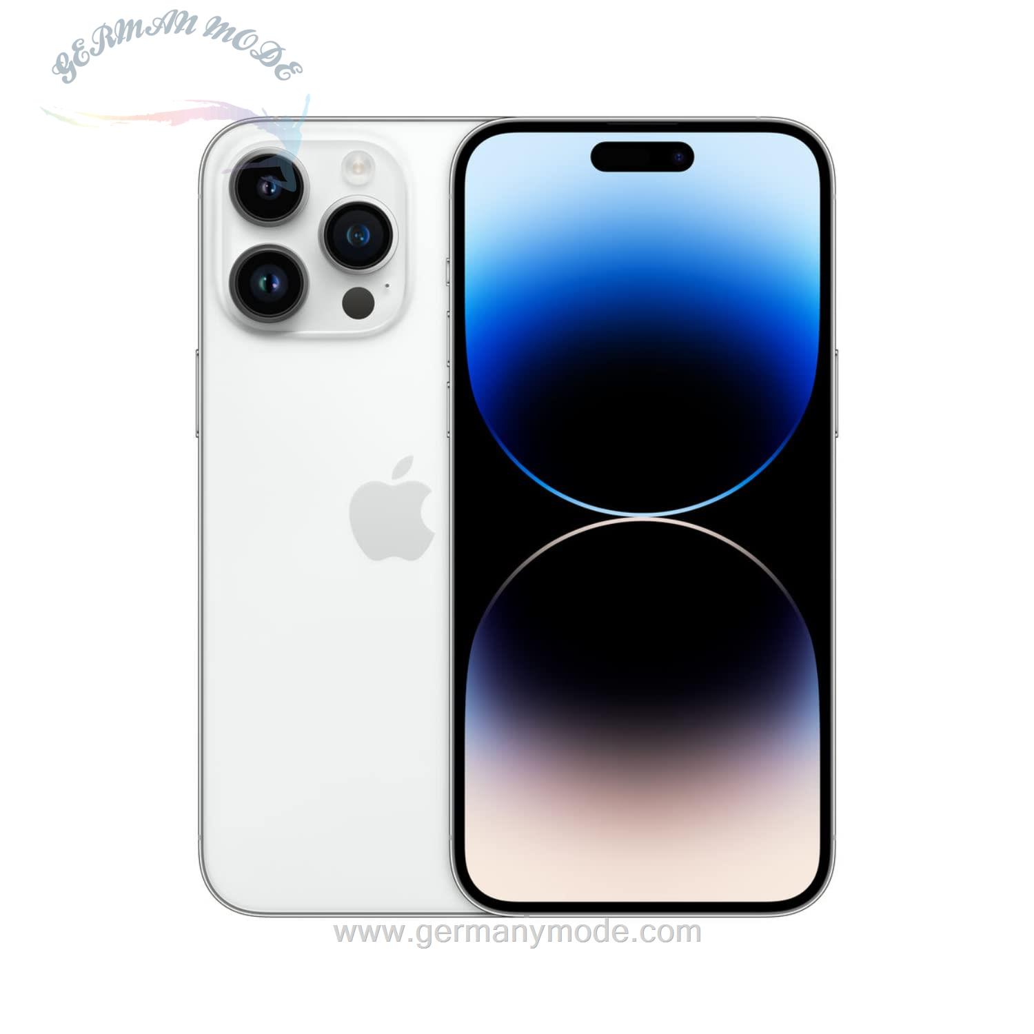 گوشی موبایل اپل آیفون Apple iPhone 14 Pro Max 17 cm (6.7) دو سیم کارته iOS 16 5G 128 گیگابایت نقره ای