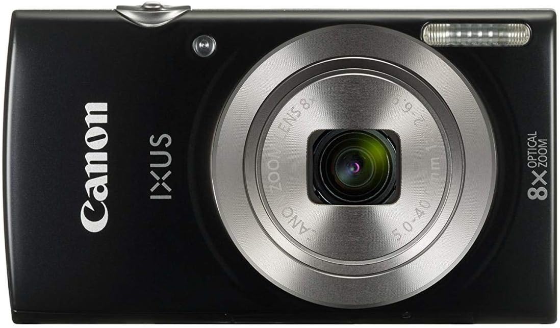 دوربین عکاسی دیجیتال کانن Canon IXUS 185 Digital مگاپیکسل 20 پردازشگر DIGIC 4، زوم اپتیکال 8 برابر، LCD 6.8 سانتی‌متر
