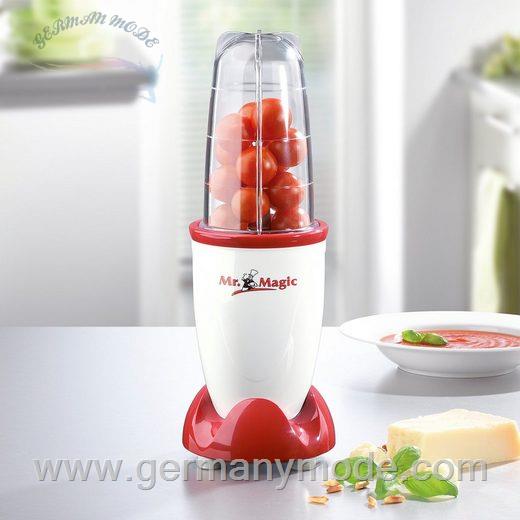 مخلوط کن اسموتی ساز مسترمجیک Mr. Magic Standmixer Smoothie Maker - 2 teilig, 250 W, Mr. Magic S030B01XP2