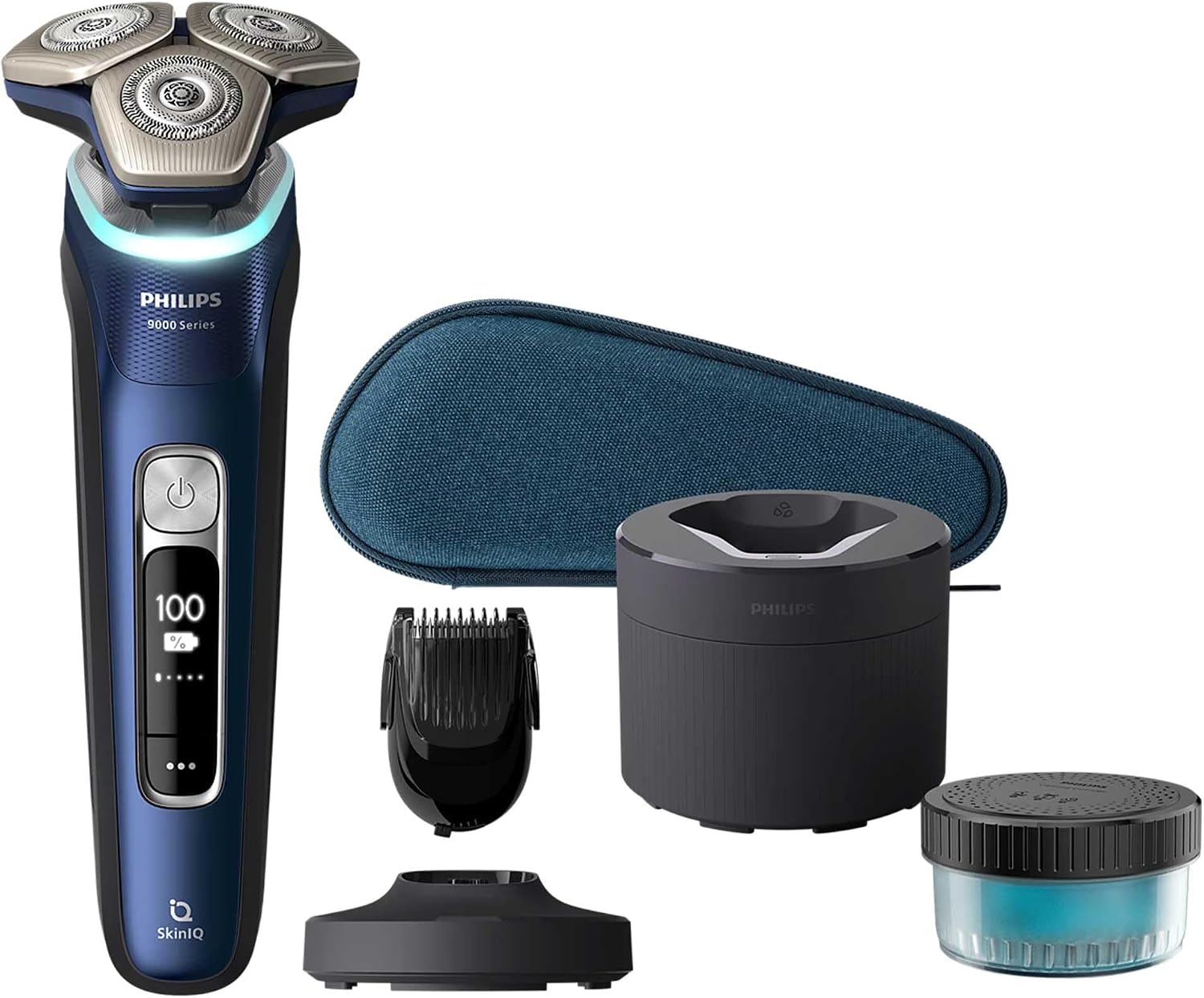 ریش تراش فیلیپس PHILIPS سری 9000 S9980/59 آبی دریای مرطوب و خشک