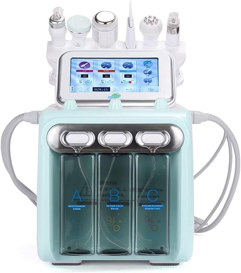خرید از آمازون - Elitzia Beauty Machine Hydrofacial Water Peel Aqua Face Skin Tools Care Tools Hydrafacial Dermabrasion RF Skin Scrubber Spay Cold Hammer Spa سالن چند منظوره استفاده از ETLB249