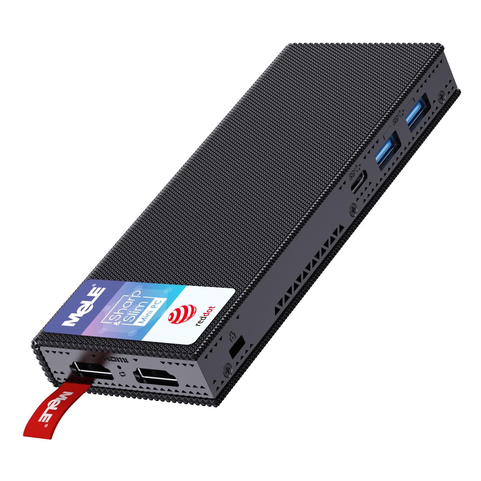 مینی کامپیوتر MeLE PCG02 Pro مدل Celeron N5105 (تا ۲.۹ گیگاهرتز) ۸ گیگابایت رم ۲۵۶ گیگابایت میکرو کامپیوتر بدون فن دسکتاپ کوچک با وای فای ۲.۴/۵G، بلوتوث، دو پورت HDMI 4K، VESA PCG02 Pro N5105 8 گیگابایت رم + ۲۵۶ گیگابایت حافظه
