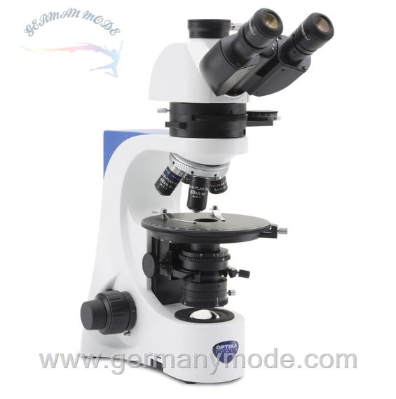میکروسکوپ اپتیکا ایتالیا OPTIKA Mikroskop B-383POL, trino, POL, W-PLAN, IOS, 40x-600x